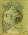 Head Woman Marie Therese Walter 1937 cubist Pablo Picasso